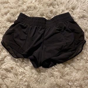 Black Lululemon shorts